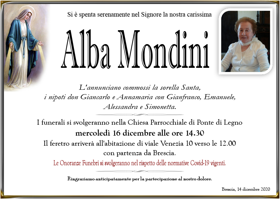 ALBA MONDINI - PONTE DI LEGNO