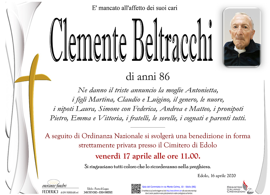 CLEMENTE BELTRACCHI - EDOLO