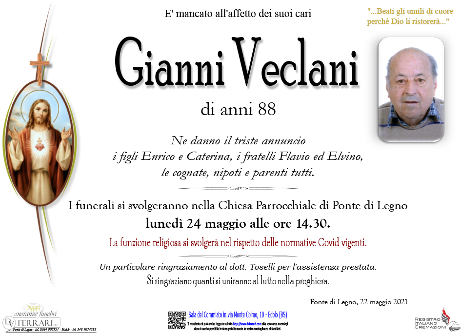 GIANNI VECLANI - PONTE DI LEGNO