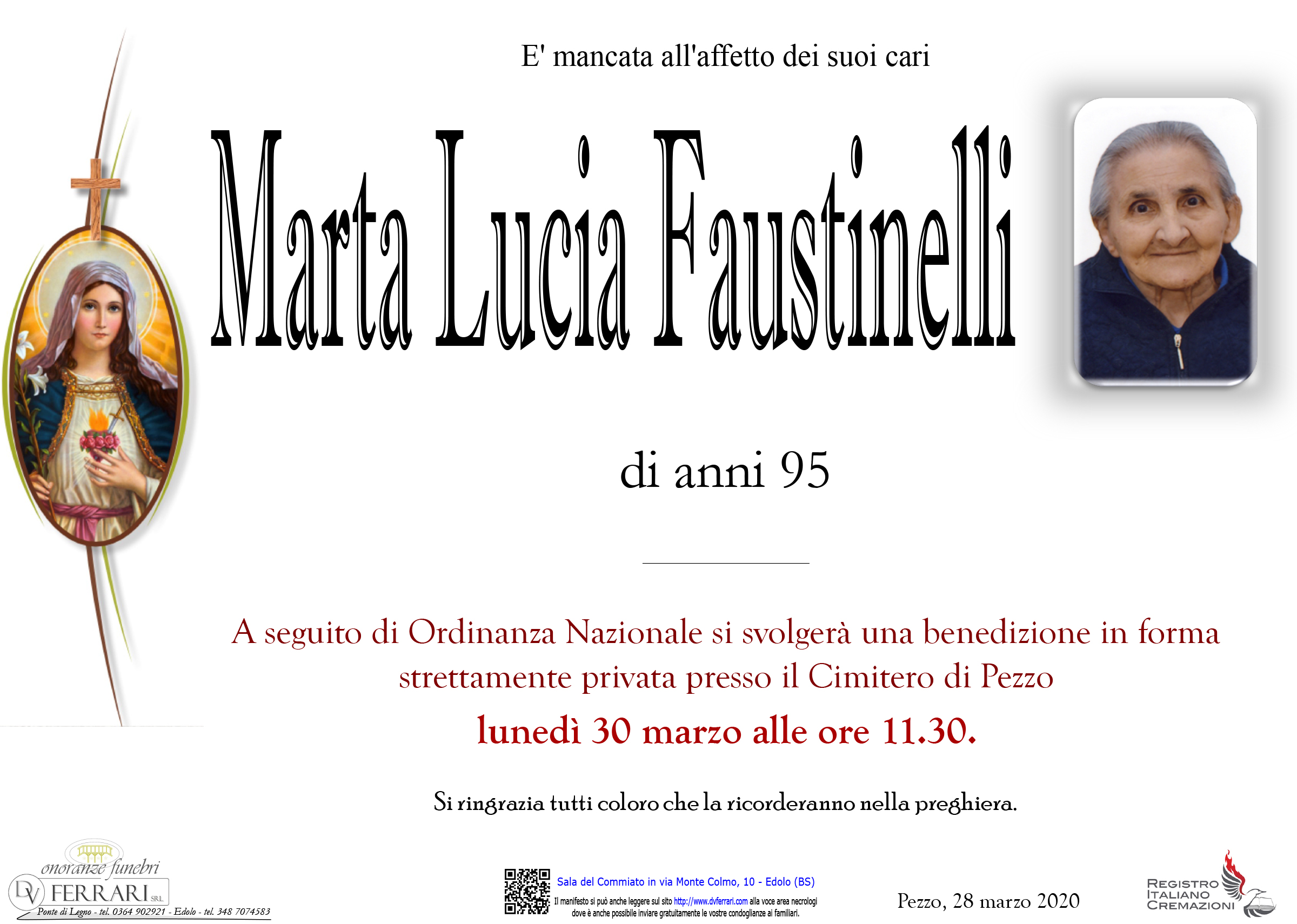 MARTA LUCIA FAUSTINELLI - PEZZO