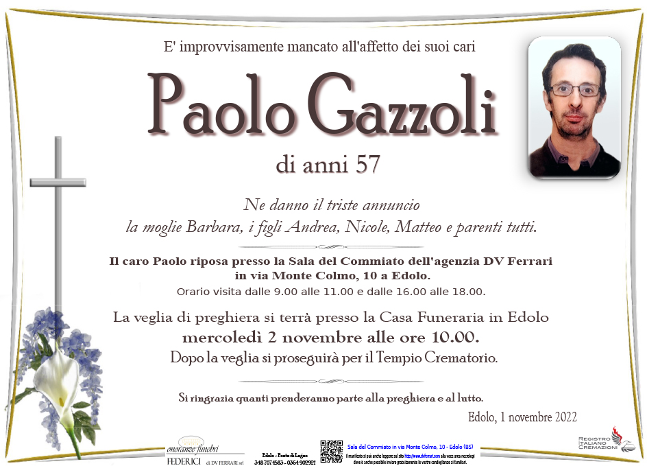 PAOLO GAZZOLI - EDOLO