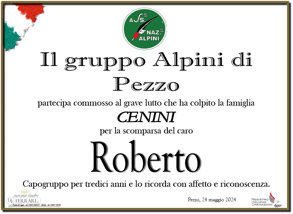 ROBERTO CENINI - PEZZO 